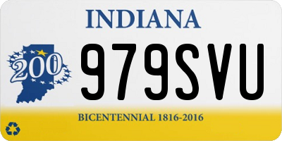 IN license plate 979SVU