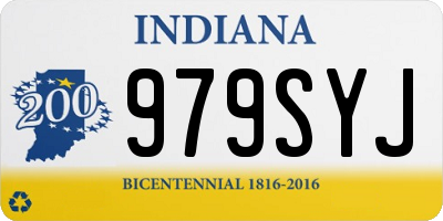 IN license plate 979SYJ