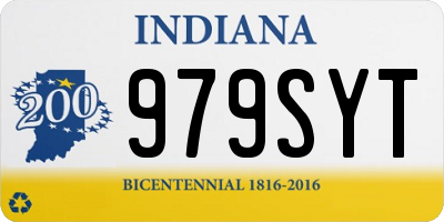 IN license plate 979SYT