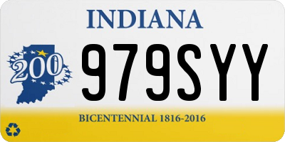 IN license plate 979SYY