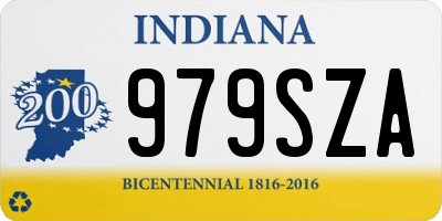 IN license plate 979SZA