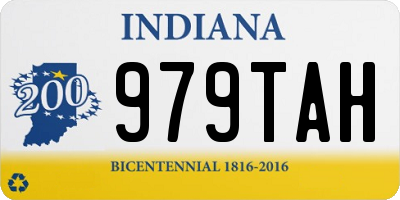 IN license plate 979TAH
