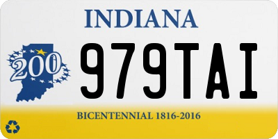 IN license plate 979TAI