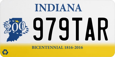 IN license plate 979TAR