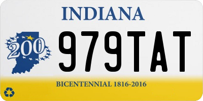 IN license plate 979TAT