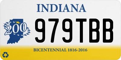 IN license plate 979TBB