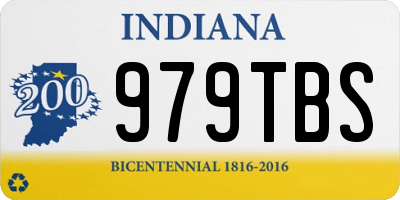 IN license plate 979TBS