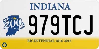 IN license plate 979TCJ