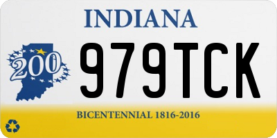 IN license plate 979TCK