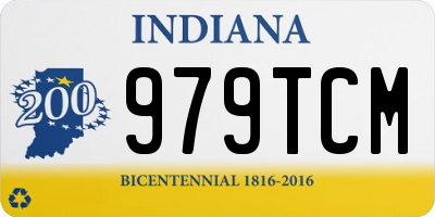 IN license plate 979TCM