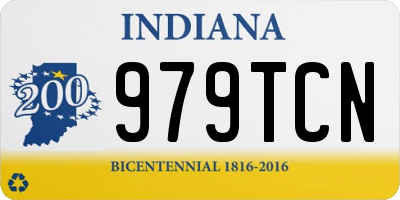 IN license plate 979TCN
