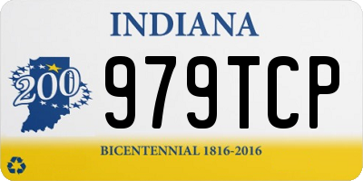 IN license plate 979TCP