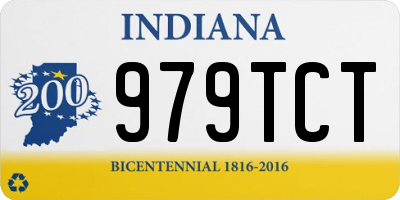 IN license plate 979TCT