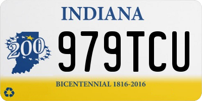 IN license plate 979TCU