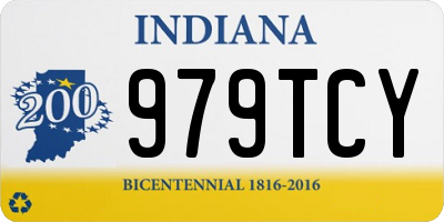 IN license plate 979TCY