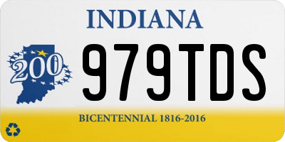 IN license plate 979TDS