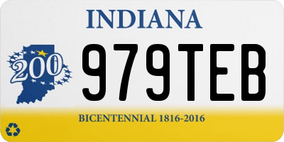 IN license plate 979TEB