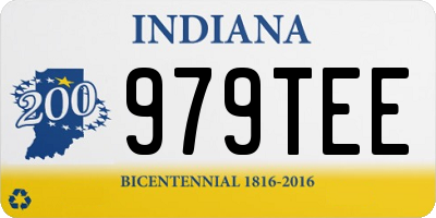 IN license plate 979TEE