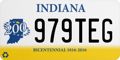 IN license plate 979TEG