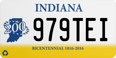 IN license plate 979TEI