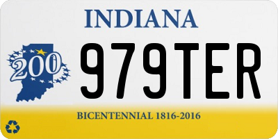 IN license plate 979TER