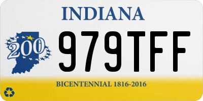 IN license plate 979TFF