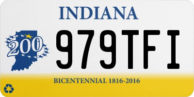 IN license plate 979TFI