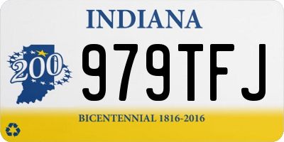 IN license plate 979TFJ