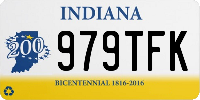 IN license plate 979TFK