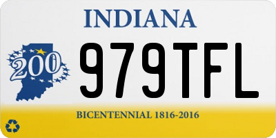 IN license plate 979TFL