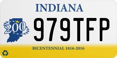 IN license plate 979TFP