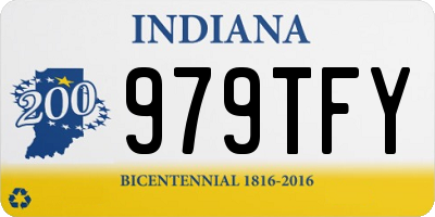 IN license plate 979TFY
