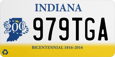 IN license plate 979TGA