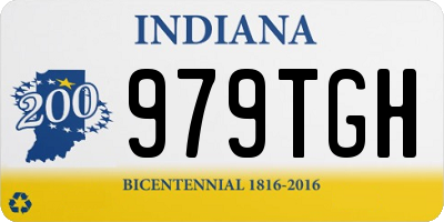IN license plate 979TGH
