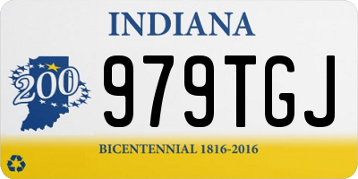 IN license plate 979TGJ