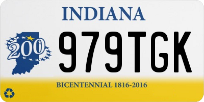 IN license plate 979TGK
