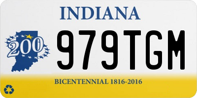 IN license plate 979TGM
