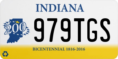 IN license plate 979TGS