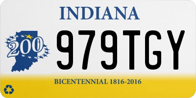 IN license plate 979TGY