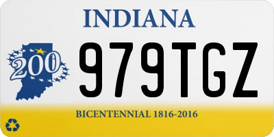 IN license plate 979TGZ