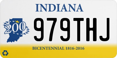 IN license plate 979THJ