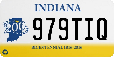 IN license plate 979TIQ