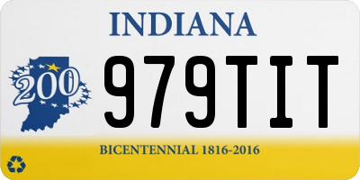 IN license plate 979TIT