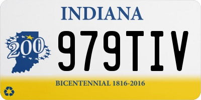 IN license plate 979TIV