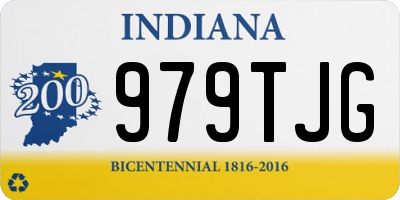 IN license plate 979TJG