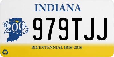 IN license plate 979TJJ