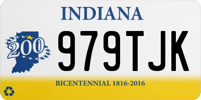 IN license plate 979TJK