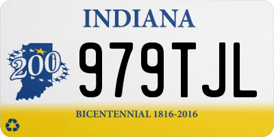 IN license plate 979TJL