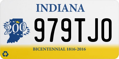 IN license plate 979TJO