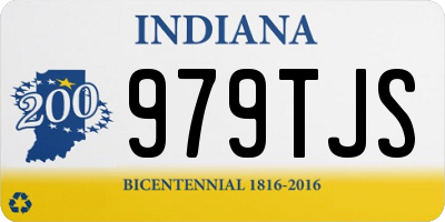 IN license plate 979TJS